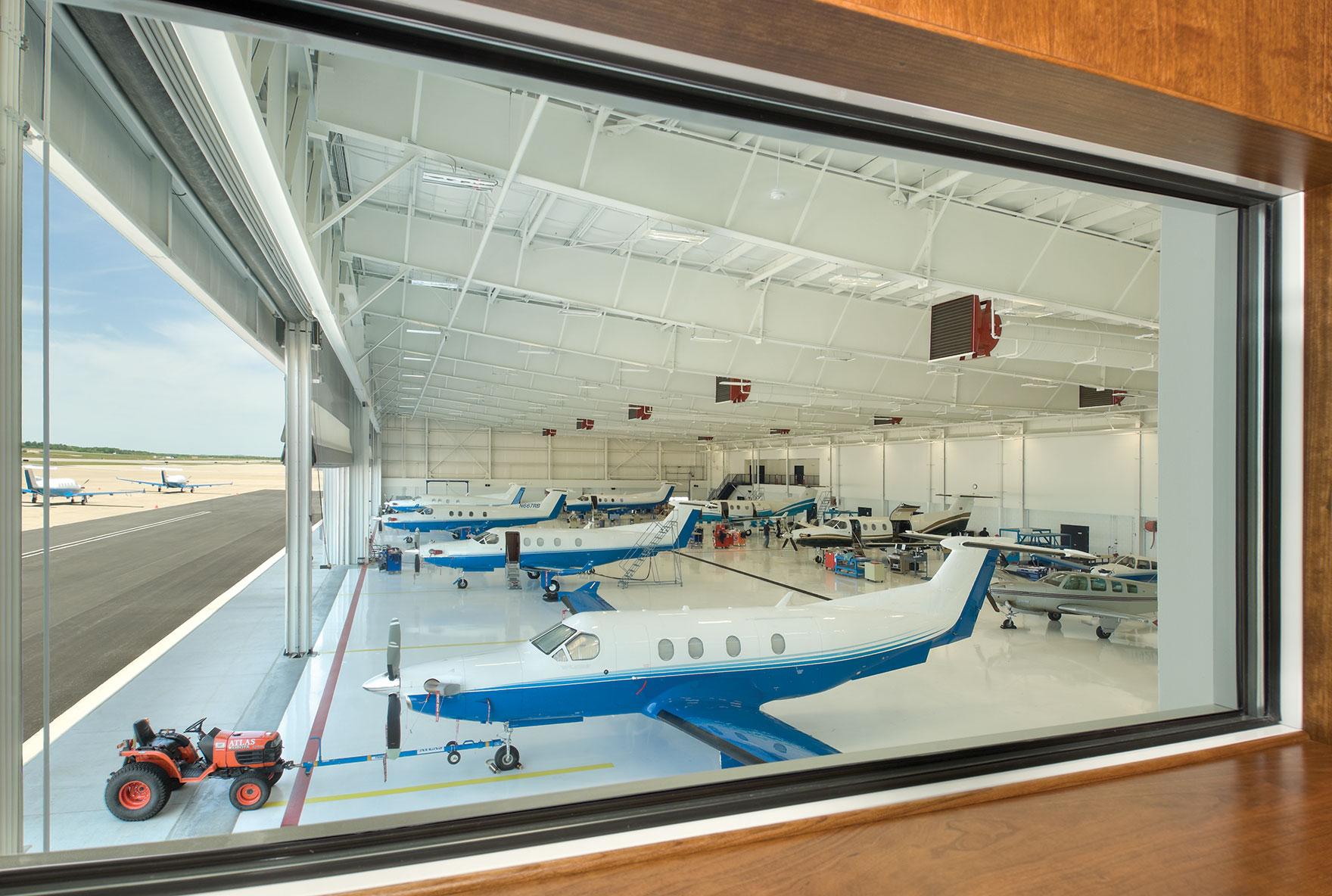 Planesense Hangar Through Window Id Numbers Deleted