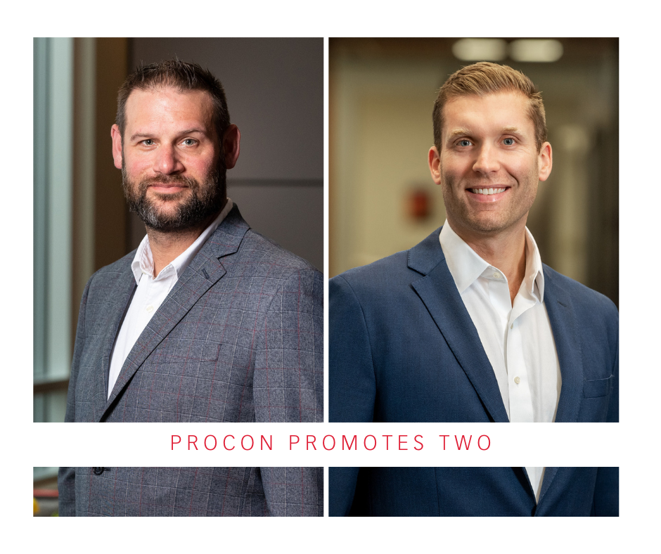 PROCON PROMOTES TWO TO CORPORATE LEADERSHIP TEAM