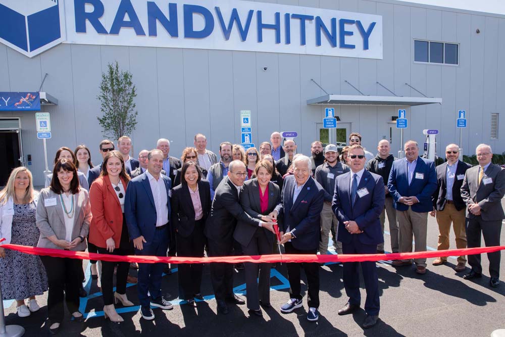 Robert Kraft and Jonathan Kraft Join PROCON to Celebrate Ribbon Cutting for Rand-Whitney’s and Unified Global Packaging Group’s Two New Facilities