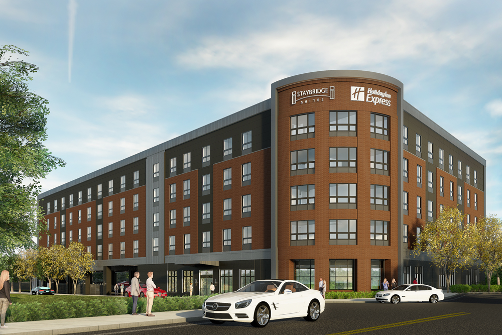 PROCON Nears Completion on Staybridge Suites/Holiday Inn Express in Quincy MA