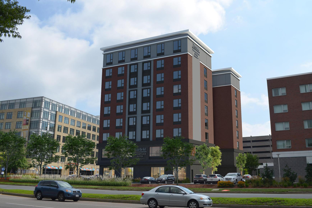 PROCON begins TownePlace Suites/Fairfield dual-brand hotel at Station Landing in Medford, MA 
